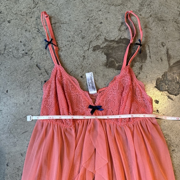 Cosabella lace teddy open front with blue accents size S - Picture 5 of 8